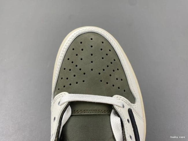 Cheap Husky DM7866-200 LOW 1 TRAVIS X AIR JORDAN MEDIUM OG OLIVE SCOTT 0728